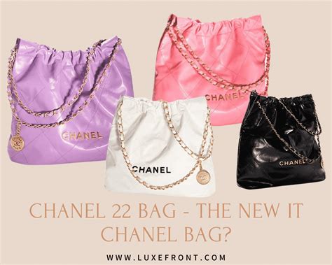 chanel cruise 22/23 bags|chanel 22 bag size comparison.